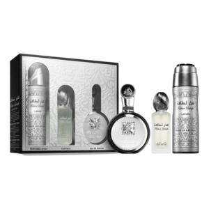 COFFRET FAKHER LATTAFA SILVER 3PCS